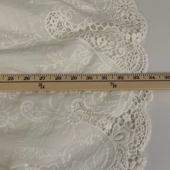 Indikah White Back Criss Kross Dress - Picture 9 of 10